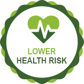Lower Health Risk